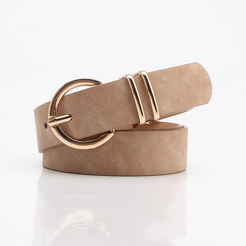 Fashionable Boutique Lamb Pattern Women's Pin Buckle Belt Casual Versatile Jeans Belt Belt Women's Belt