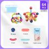Dynamic Magnetic Building Blocks - Educational & Interlocking Play Set