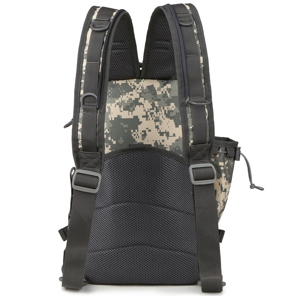 Fishing Tackle Backpack with 4 Trays Storage Bag Outdoor Shoulder Backpack Water-Resistant Fishing Gear Bags with 4 Tackle Box Fishing Gear Bag
