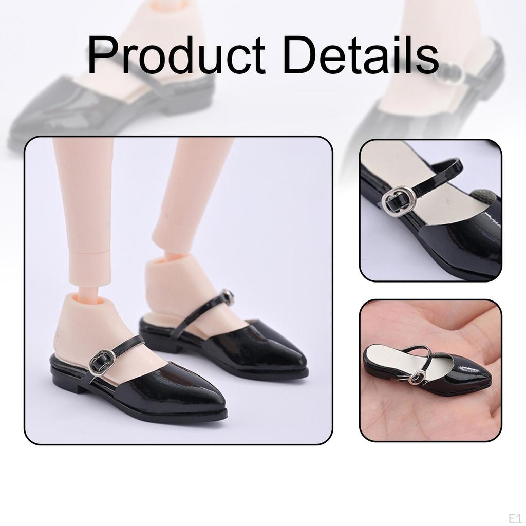 1/6 Scale Sandals Slippers Model Dolls Decoration Accessories Collections Doll Shoes for 12in Female