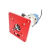 Allsome Aluminum Router Table Insert Plate Trimming Machine Flip Board for Woodworking Benches Router Table Plate for MAKITA RT0700C
