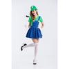 Halloween Costume Ario Mario Anime Game Uniform Cosplay Super Marie Skirt