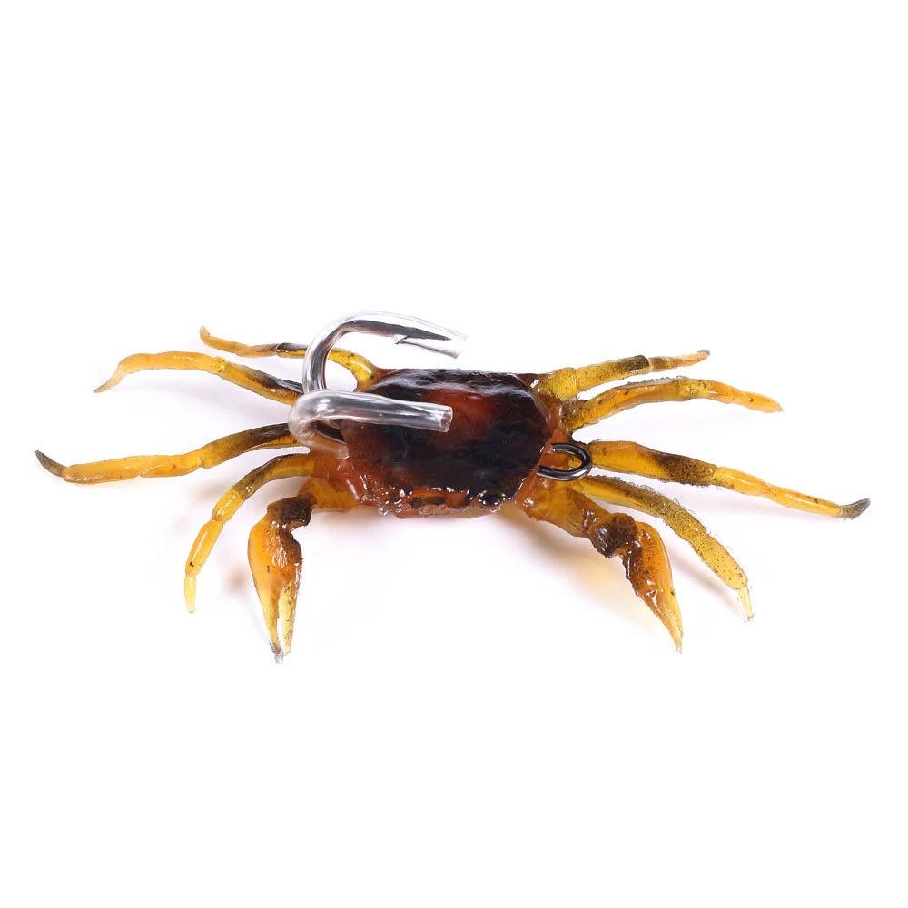 

Lua Soft Bait Имитация краба 10 см Бионическая поддельная приманка Lua Soft Bait дубильная кора