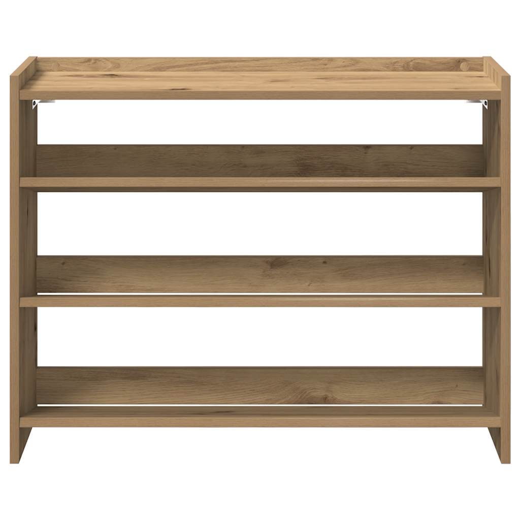 Shoe Rack Artisan Oak 80 x 25 x 62 cm Particleboard