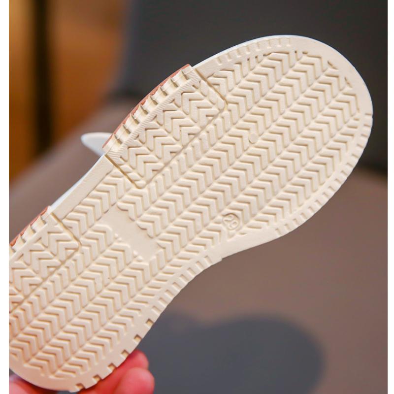 Barnesko Nye helårssko for gutter og jenter, Lettvektige myksålede flatsko, Allsidige, avslappede og slitesterke