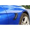 For BMW 5 Series G30 2018- ABS Black Front Side Vent Fender Cover Trim 2PCS