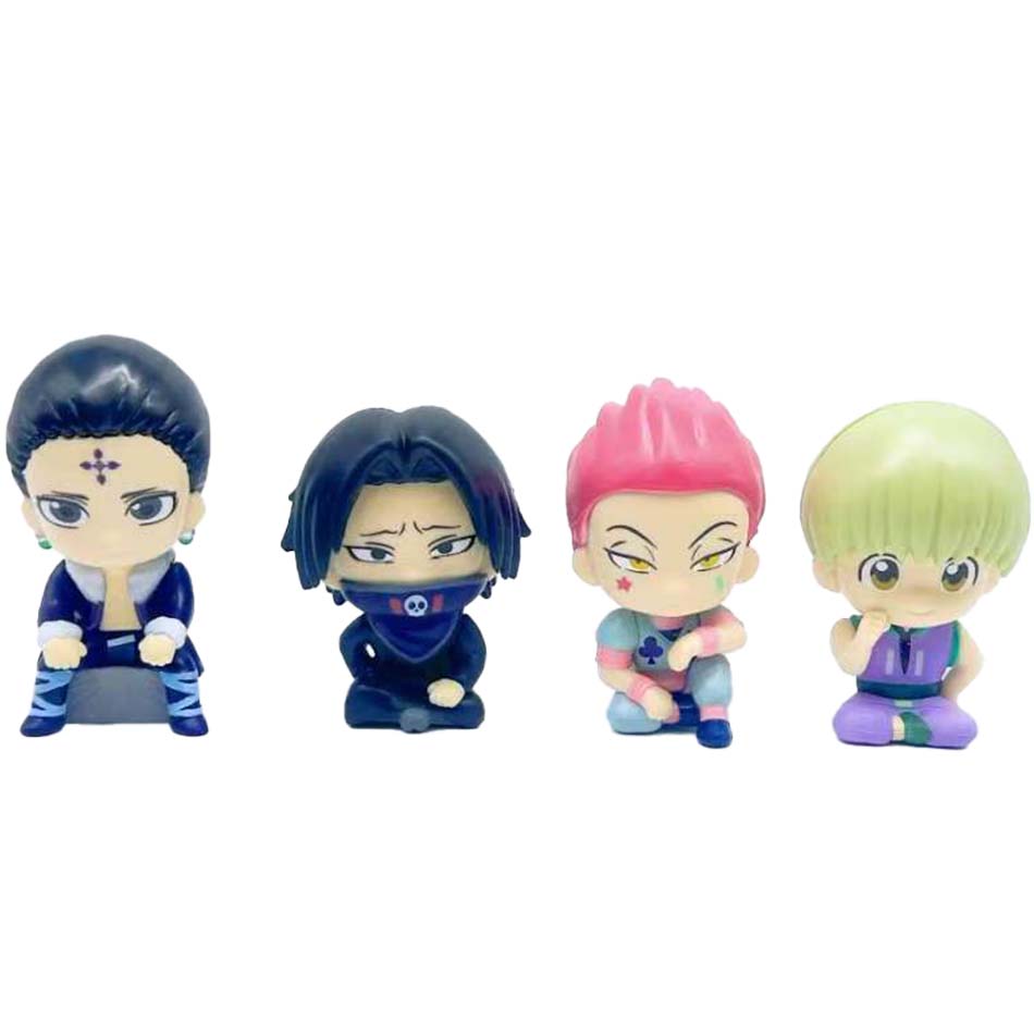 Chrollo Lucilfer Gon·Freecss Figure Killua Zoldyck Kurapika Figure Hisoka Figure Feitan Mini Model Dolls Toy Gifts