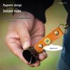 Magnetic Wind Chime & Bear Repellent Bell - Outdoor Camping Ornament & Keychain Accessories for Hiking 