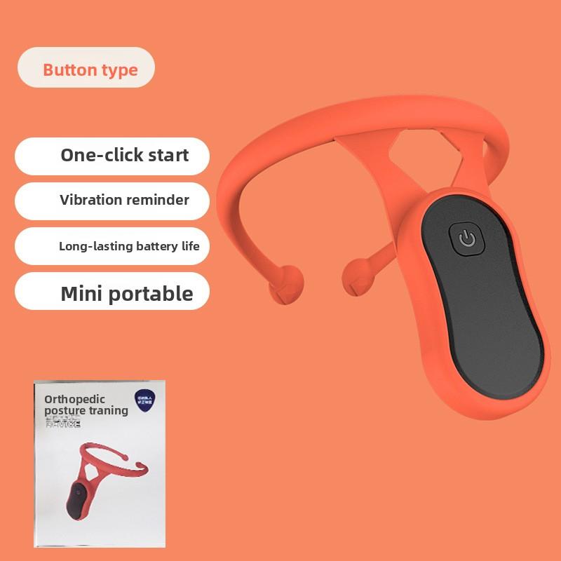 Intelligent Neck Straightener, Hunchback Straightener, Children's Adult Sitting Strap, LCD Sensor Aligner