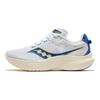 Saucony Kinvara 14 Fashionable Comfortable Fabric Shock Absorbing Breathable Low Top Running Shoes Women sneaker White Blue S10823-136