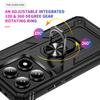 For Xiami Mi 14T Pro Shockproof Folding Armor Case For Xiami Mi 14T Stand Holder Ring Cover