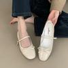 Fashion Bailamos 2025 New Women Flat Shoes Fashion Shallow Ladies Casual Soft Mary Jane Shoes Outdoor Dress Flat Ballet Shoes
