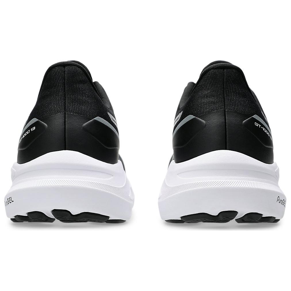 Asics GT-1000 13 Black White Lightweight Support Road Running Shoes 1011B858-003