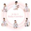 DEBARK Hip Baby Amour Baby Breathable Forward Back Waist Suitable for Newborns Seat, Carrier, Mesh, Facing, Carrying, 6-Way Carry, Comfortable,