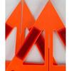 Emergency Breakdown Warning Triangle Red Reflective Safety Triangle For Car Warning Sign Stop Sign Reflector Foldable Tripo