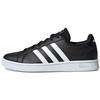 Adidas Womens Grand Court Base 'Black White' (women's sizes) Core Black / Cloud White / Core Black Skateboard Shoes EE7482