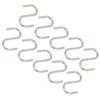 10Pcs S Shaped Hooks Strong Thickened Metal   S Shaped Widely Used Small S Hooks for Clothes Bags Utensils