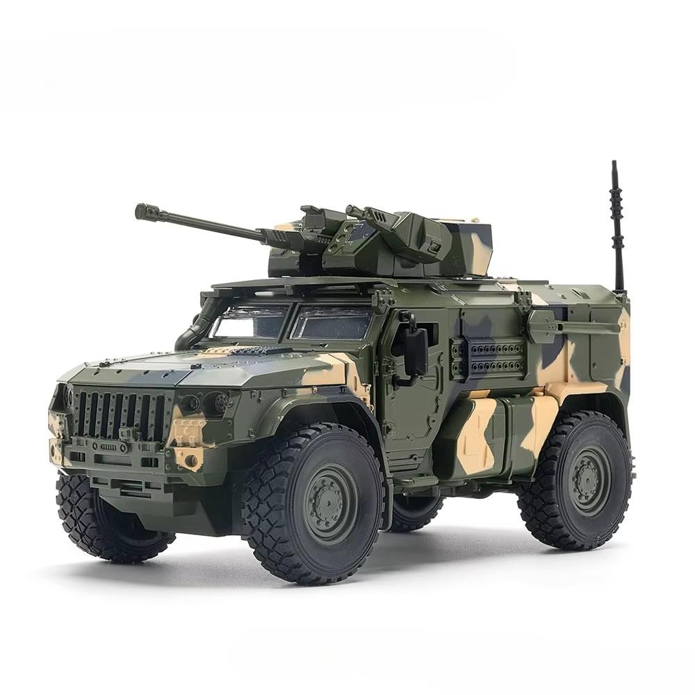 1:32 Scale SWAT Armored Police Car Model Toy Metal Diecast Pull Back Shock Absorption Heavy Truck Toys Sound Light Gift for Kids