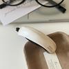 Temperament High Ponytail Clip Headband Korean Simple Retro Twist Hair Clip Women Girls Sweeet Hairpins Solid Color Barrettes
