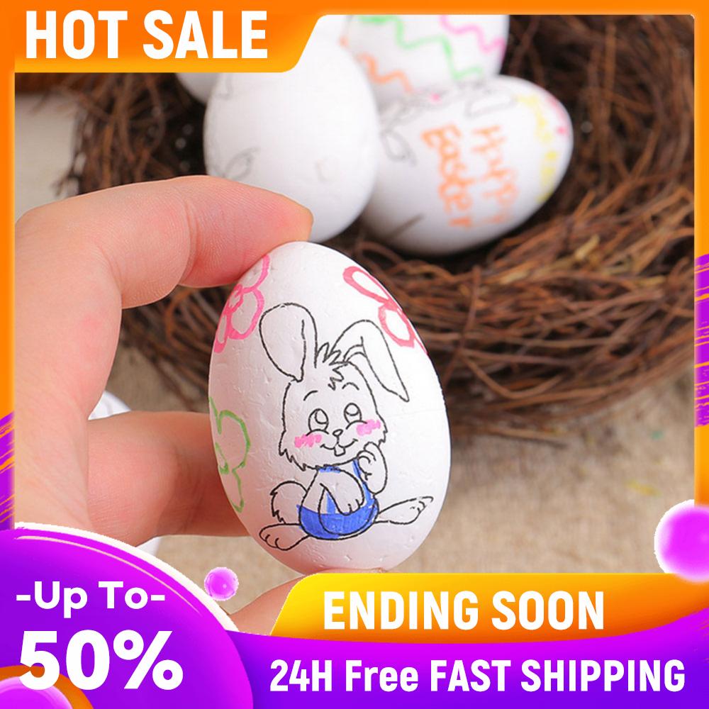 Easter Eggs Painting Kit for DIY Design for Girls and Boys Paintable Eggs with Doodle Kit DIY Easter for Easter Decoration