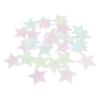 100x Wall Stickers Stars Luminous The Dark Plastic .8cm