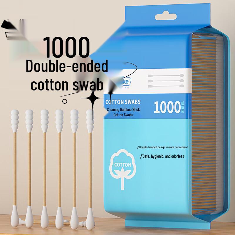Sodolike Double-Tip Cotton Swabs