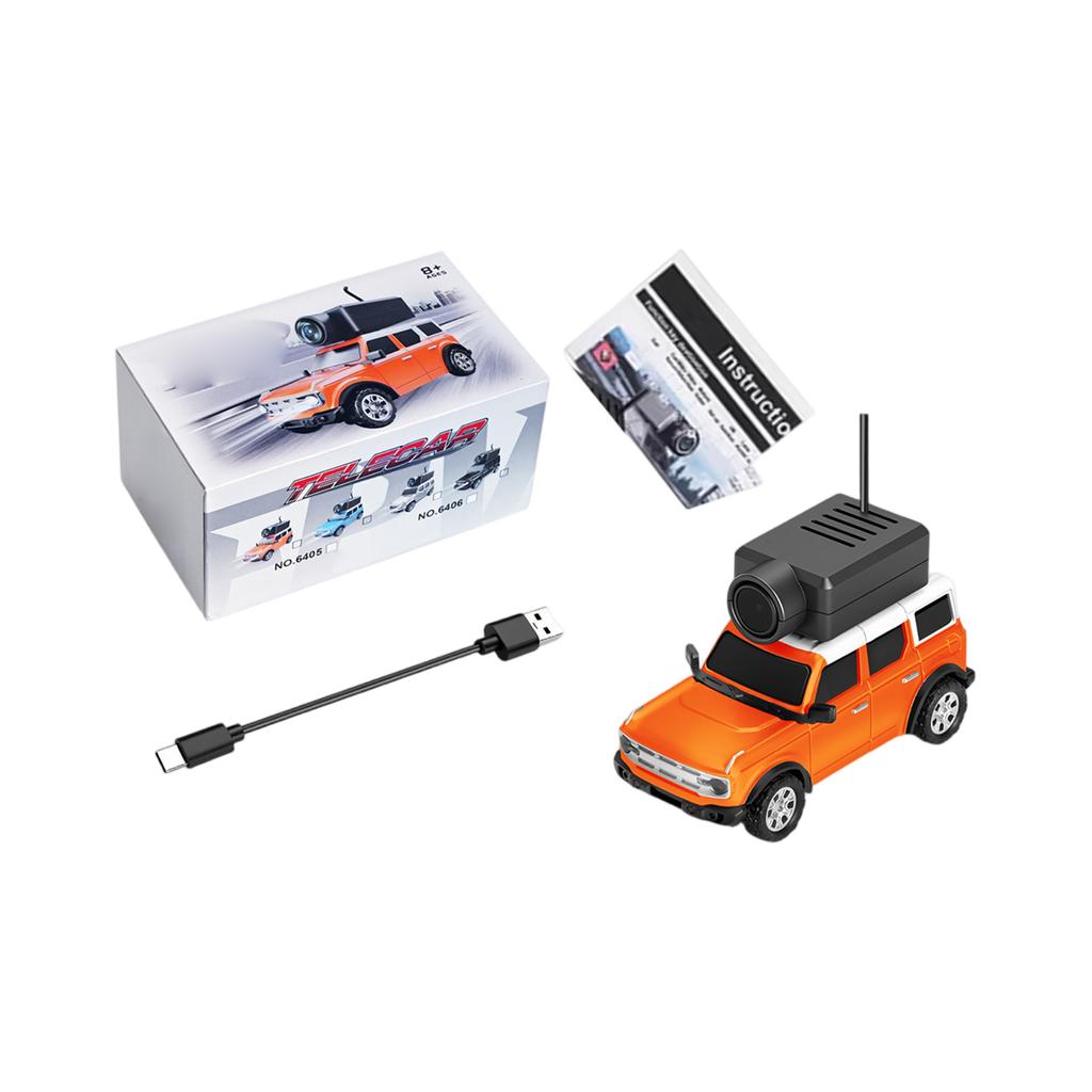 Liema Remote Control Camera Car 1:64 Mobile Phone Children's Toy Gift Boys And Girls All Like It