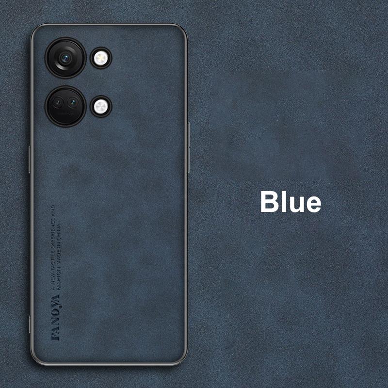 Luxury Leather Case For OnePlus Nord 3 2 2T 5G Cover Matte Silicone Phone Case For OnePlus Ace 2V 2 V One Plus Ace 2 Ace2 Coque