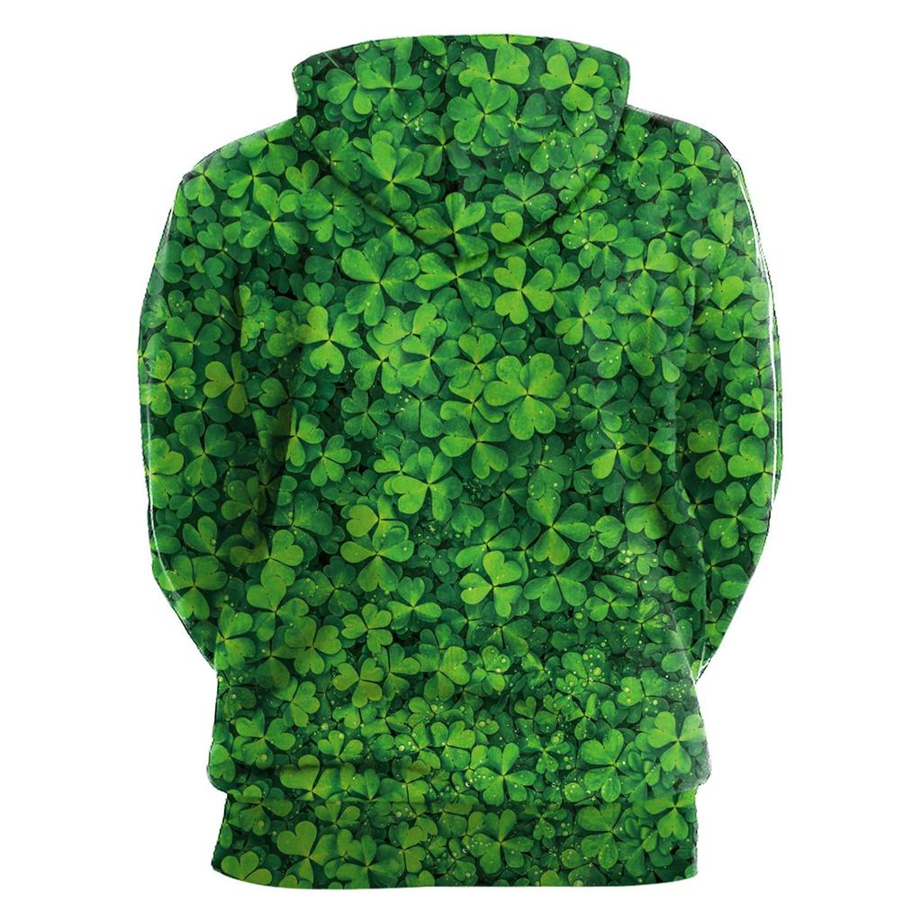 Women's St. Patrick's Day Festival Green Hoodie with Hat Style