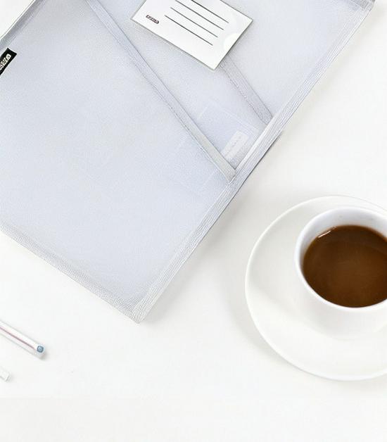 Popular L-Shaped Zippered File Bag - Student Organizer for Books and Papers