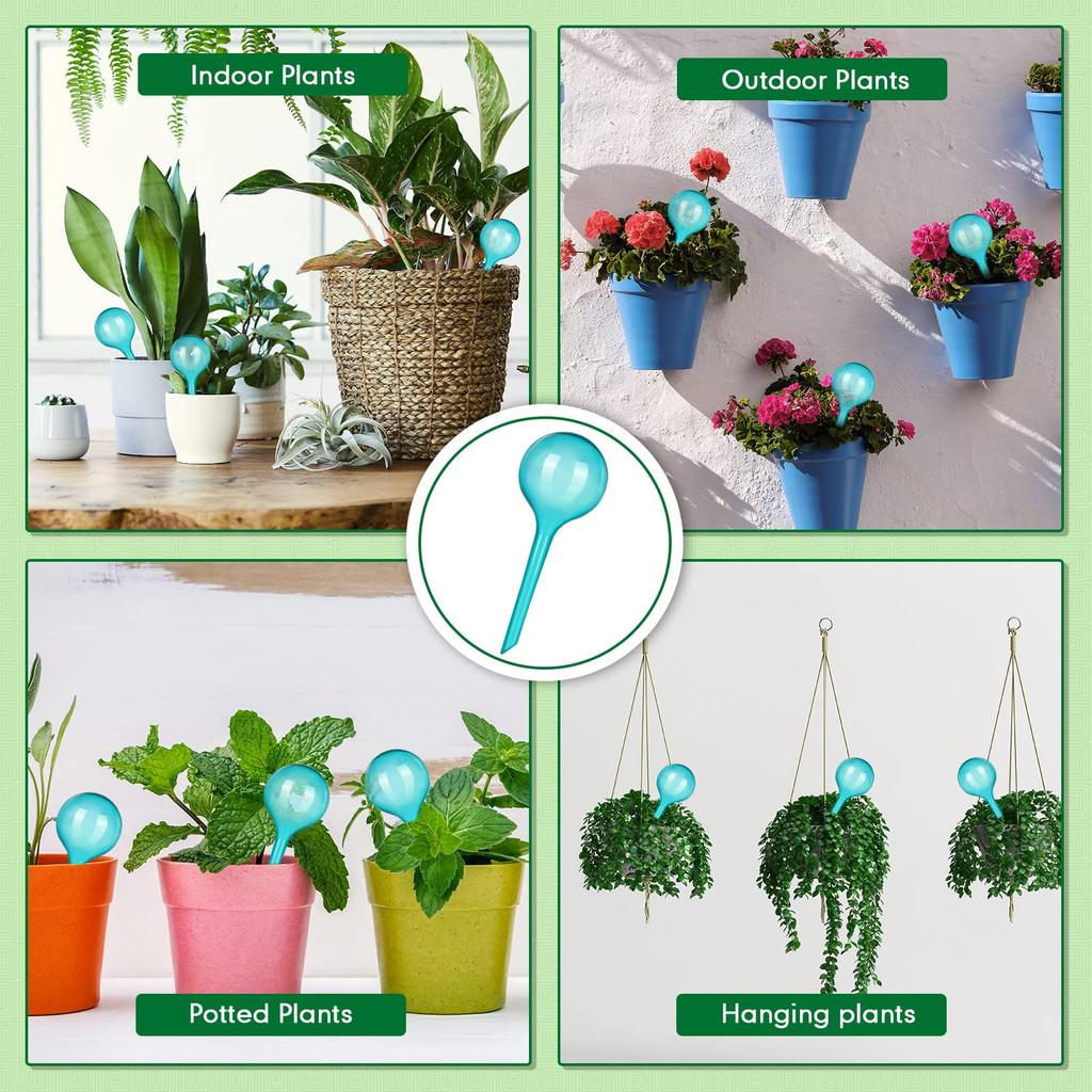 Plant Water Feeder Automatic Plastical Balls Garden Water Device Plants Watering Bulbs Self Watering Drip Irrigation Devices