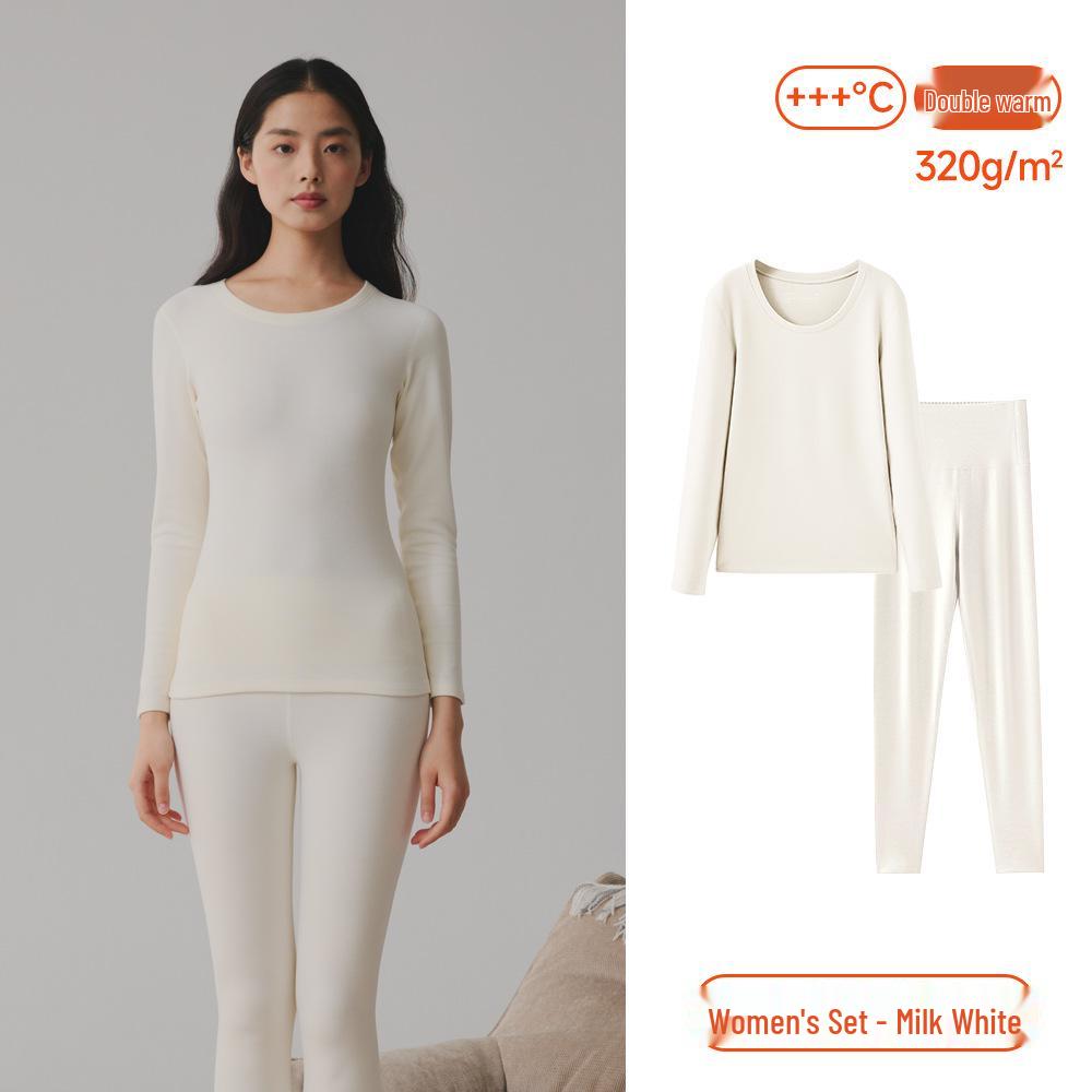 

Акриловый теплогенерирующий флисовый комплект осенней теплой одежды для мужчин и женщин XL