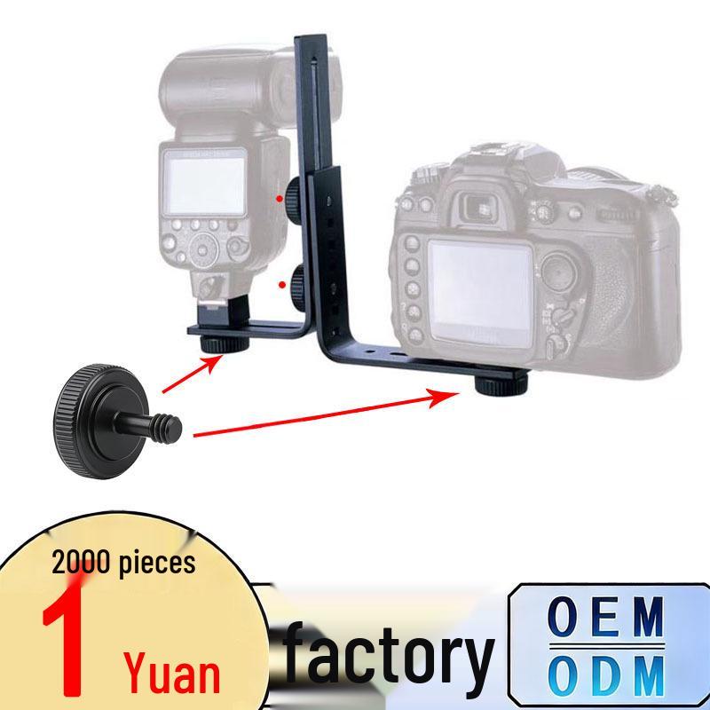 M4 Aluminum Alloy Hand-Tighten Camera Bracket Screw (L-Bracket Compatible)