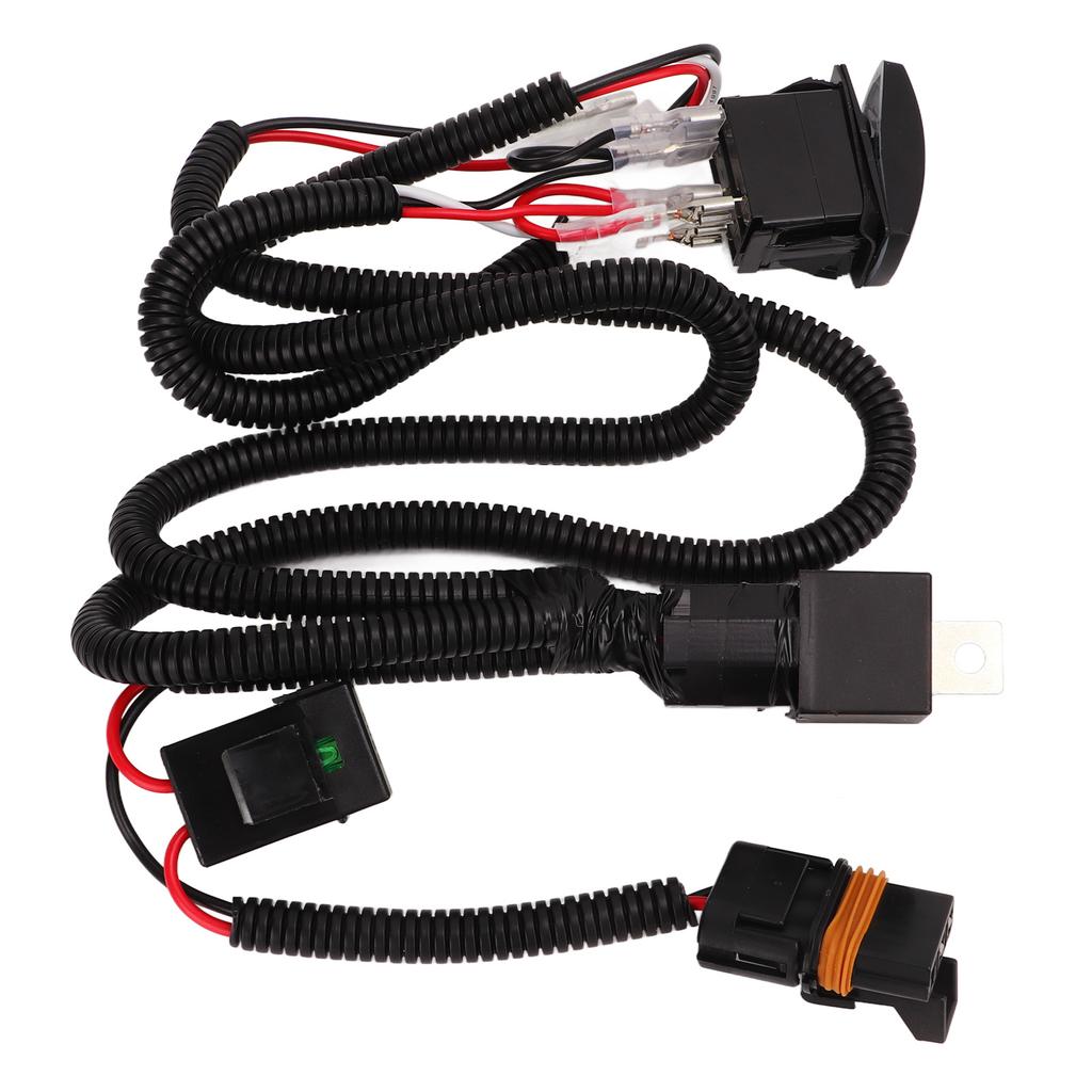 12V 24V 40A Hupen-Verkabelungskabelrelais-Kit Reine Kupferspule Schwer entflammbar für Auto LKW Schneckenhupen