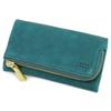 Takeo Kikuchi Feel Accessory Key Case with Coin Leather Green Purse, Sheepskin, No. 788602,
