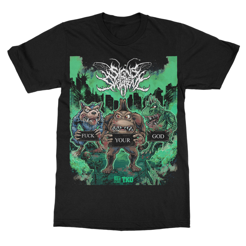 ZX New Signs of The Swarm Band Graphic Cotton Tshirt Unisex Summer Short Sleeve Fashion Brand Tee Luxury Casual Vintage Retro Top