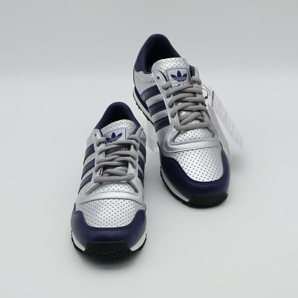 JR1614 Adidas Originals Galaxy OG Silver Metallic Night Indigo Off White (Men's)