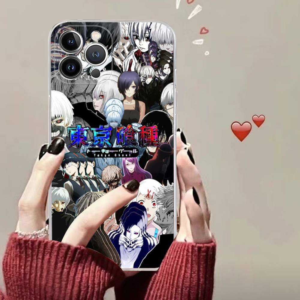 T-Tokyo G-Ghoul Classic Anime For iPhone 17 16 15 14 13 12 11 Pro Max Plus Mini Funda For Transparent Cover