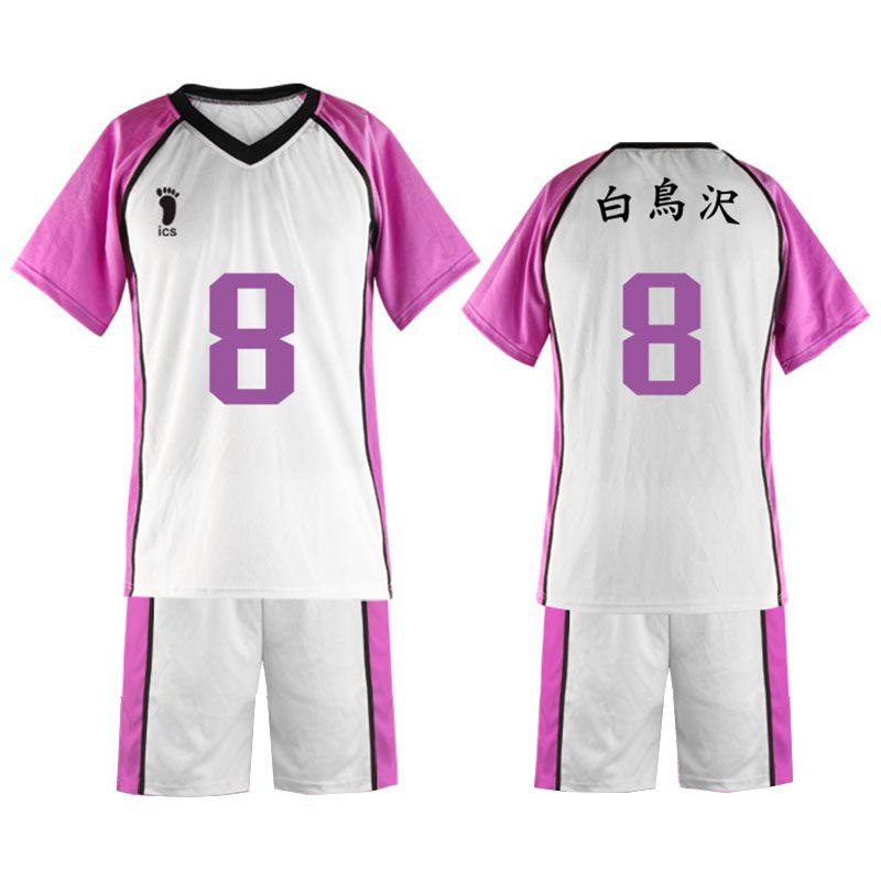 

Хайкью Академия Шираторизава Вакатоши №1 Волейбольный Костюм Косплей 8,L