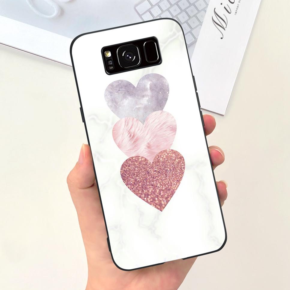 For Samsung Galaxy S8+ 6.2" Case Space Planet Cute Cat Soft Silicone Cover For Samsung S8+ S8 Plus S8 Bumper Phone Case Fundas