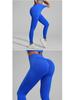 European & American Seamless Ribbed Yoga Suit: High-Intensity Running Fitness Vest & Bra Set