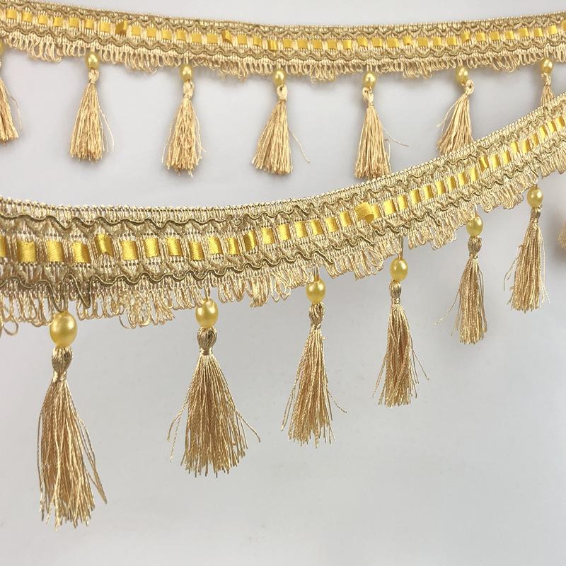 11.5 Meter Curtain Tassel Fringe Edging Lace Trim Garment Curtain Cushion Decor Sewing Accessories DIY Upholstery Crafts