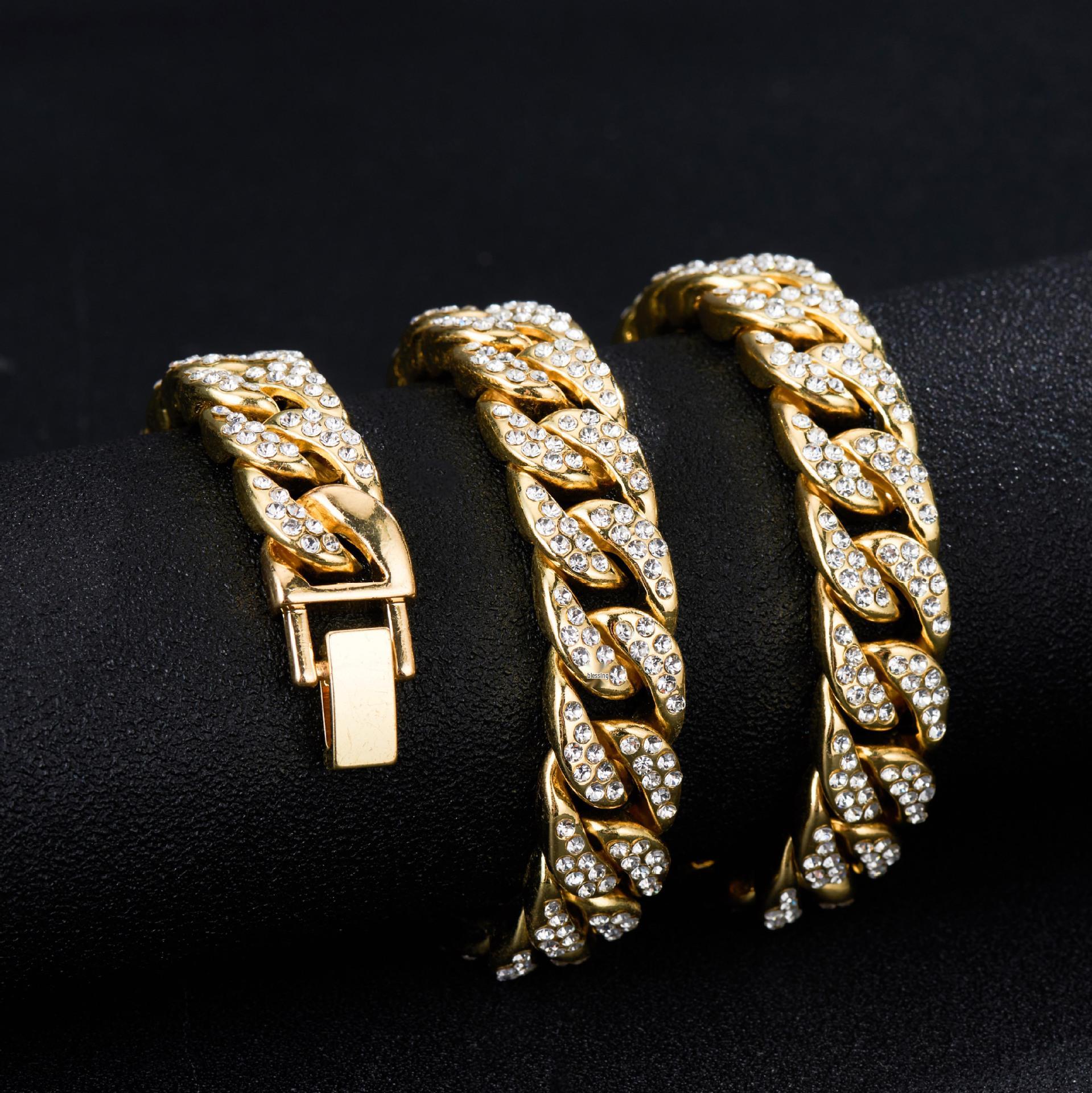Men s Oversized 19mm Thick Cuban Link Chain Necklace - 2023 Hip Hop Style