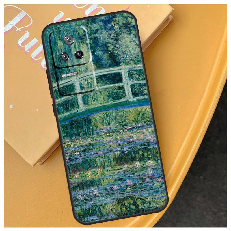 

Monet Oil Painting Case For Xiaomi 14T Pro 13 14 15 Ultra 11T 12T 13T POCO X7 Pro X3 X5 X6 M6 F5 F6 Pro Cover Xiaomi 14