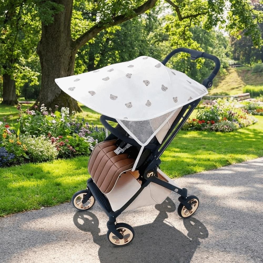 Cubierta Protectora Solar Resistente a los Rayos UV con Bloqueo Solar Accesorios para Cochecito de Niños