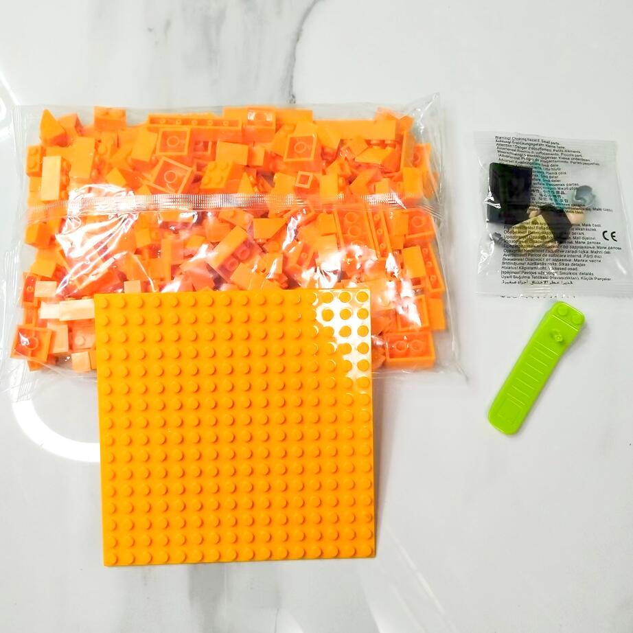 Dětské hračky Stavebnice Dárkový talíř Figurka 260g Asi 200ks Puzzle DIY pro děti 16 barev/smíšené barvy/chlapecký/dívčí styl
