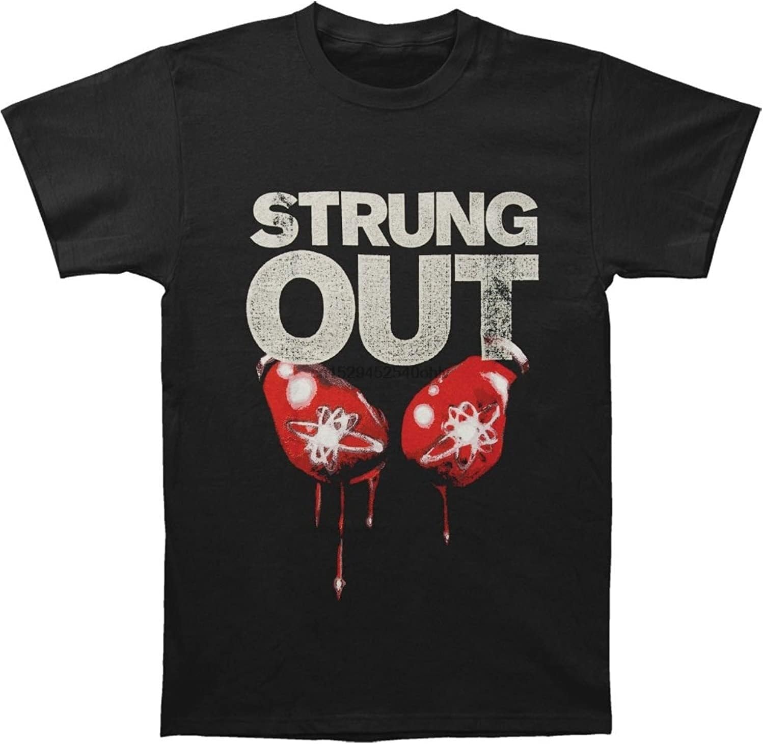 Strung Out Contenders Gloves Men s Slim Fit Men T Shirt Black XS