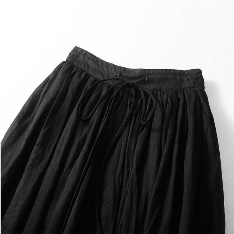 Women's Fashion Casual Solid Color Print Summer Spring Skirt