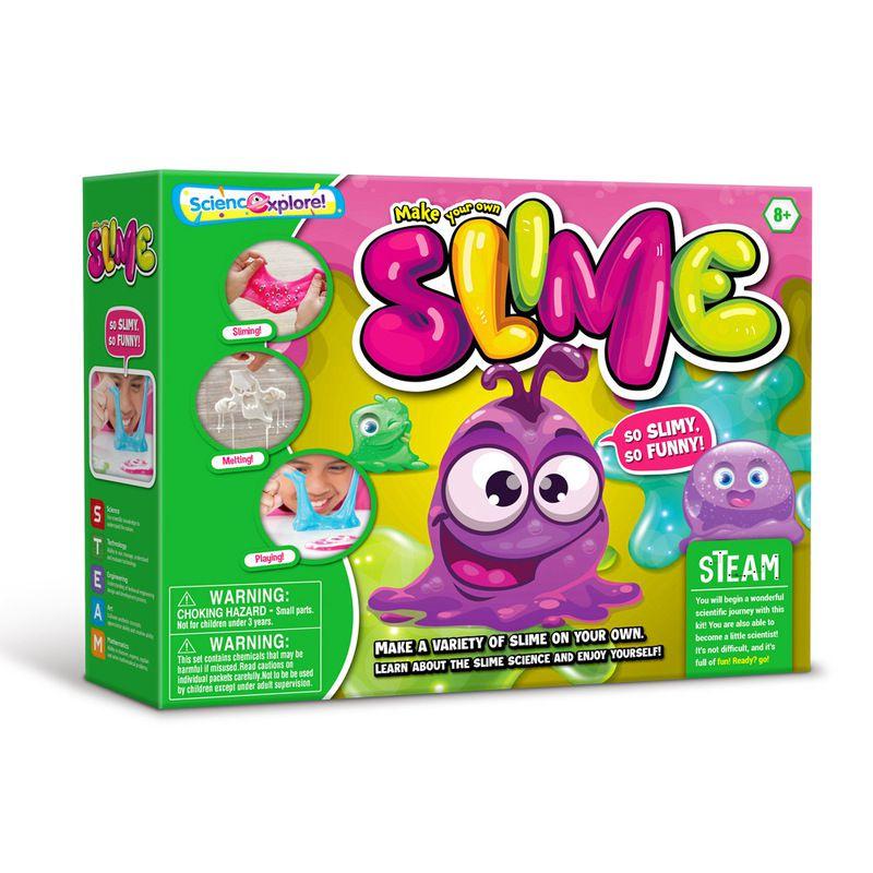 Spannende Wetenschapsmagie Set Voor Kinderen Met Slijm Kristallen En Zeep Maak Experimenten