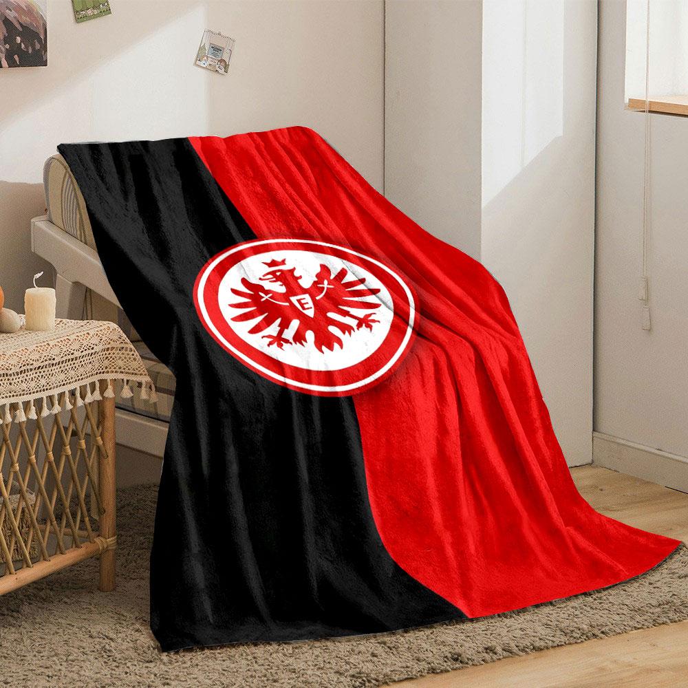 Eagle Emblem on Red and Black print blanket soft and cozy perfect for the living room bed sofa or a nap,gift